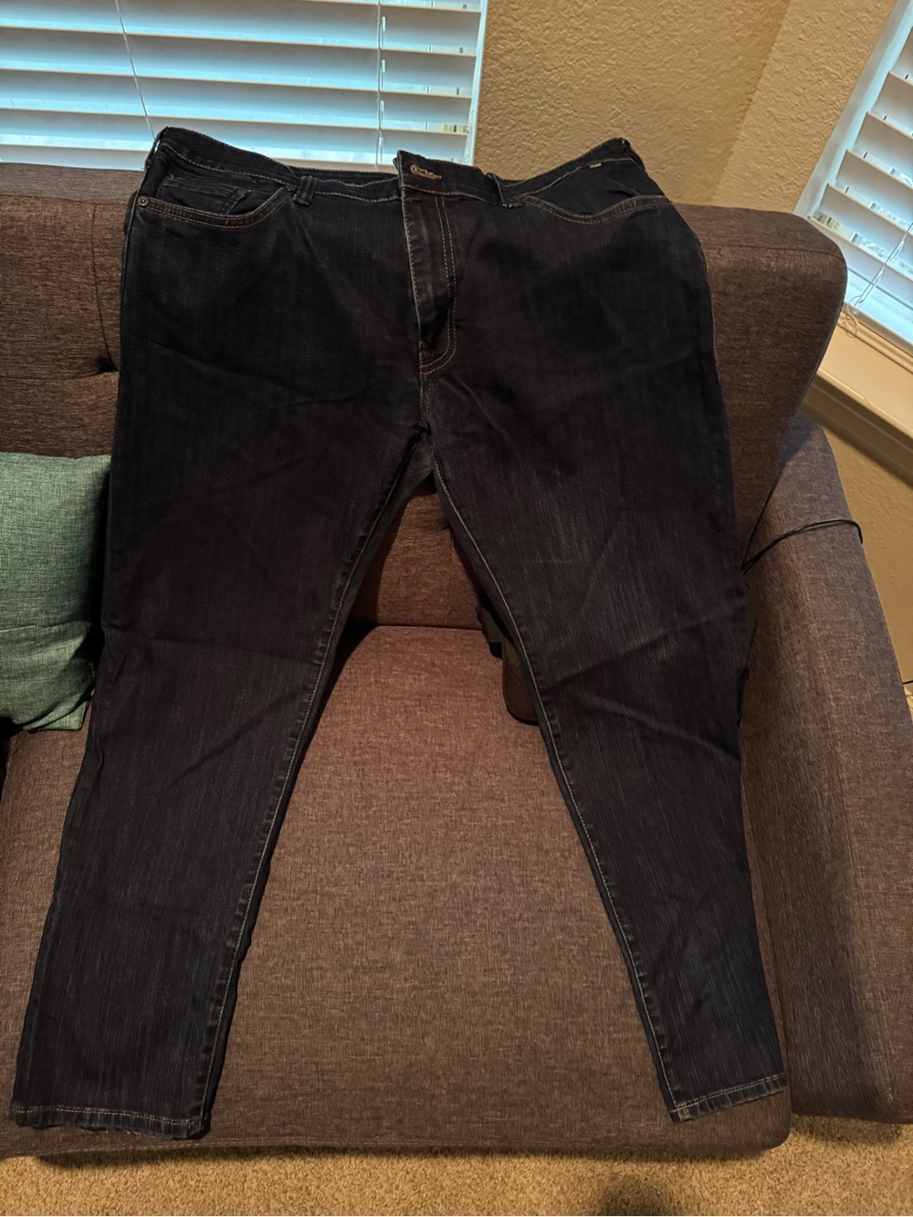 Mavi Men's Black Straight Leg Jeans